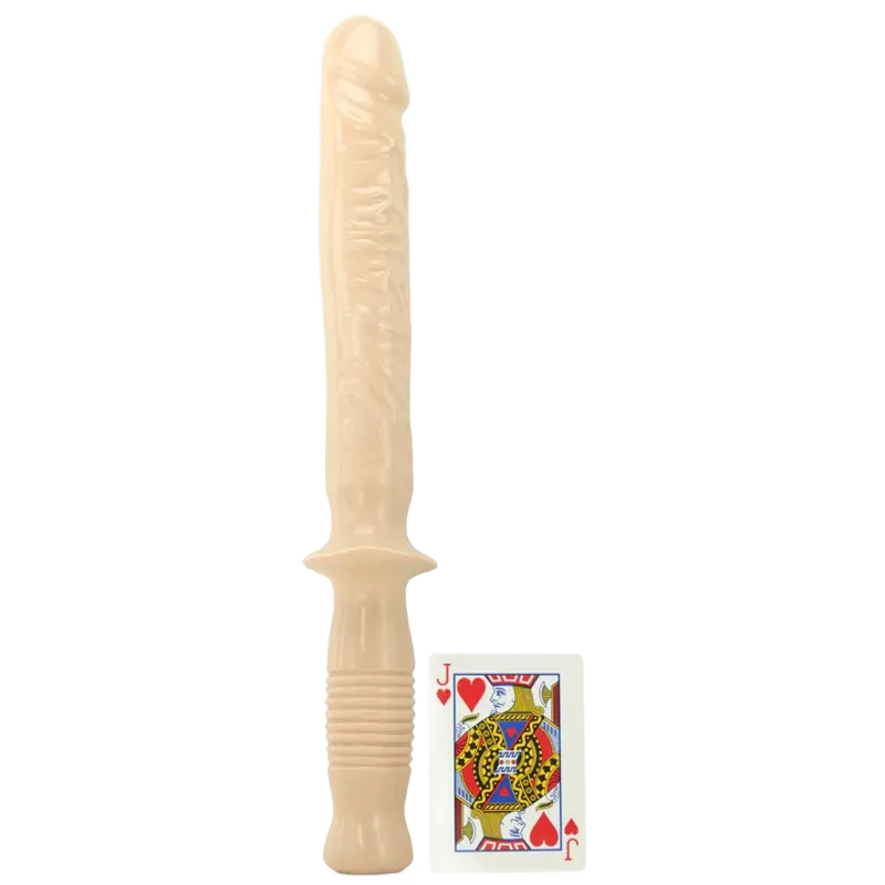 The Man Handler Dildo in White